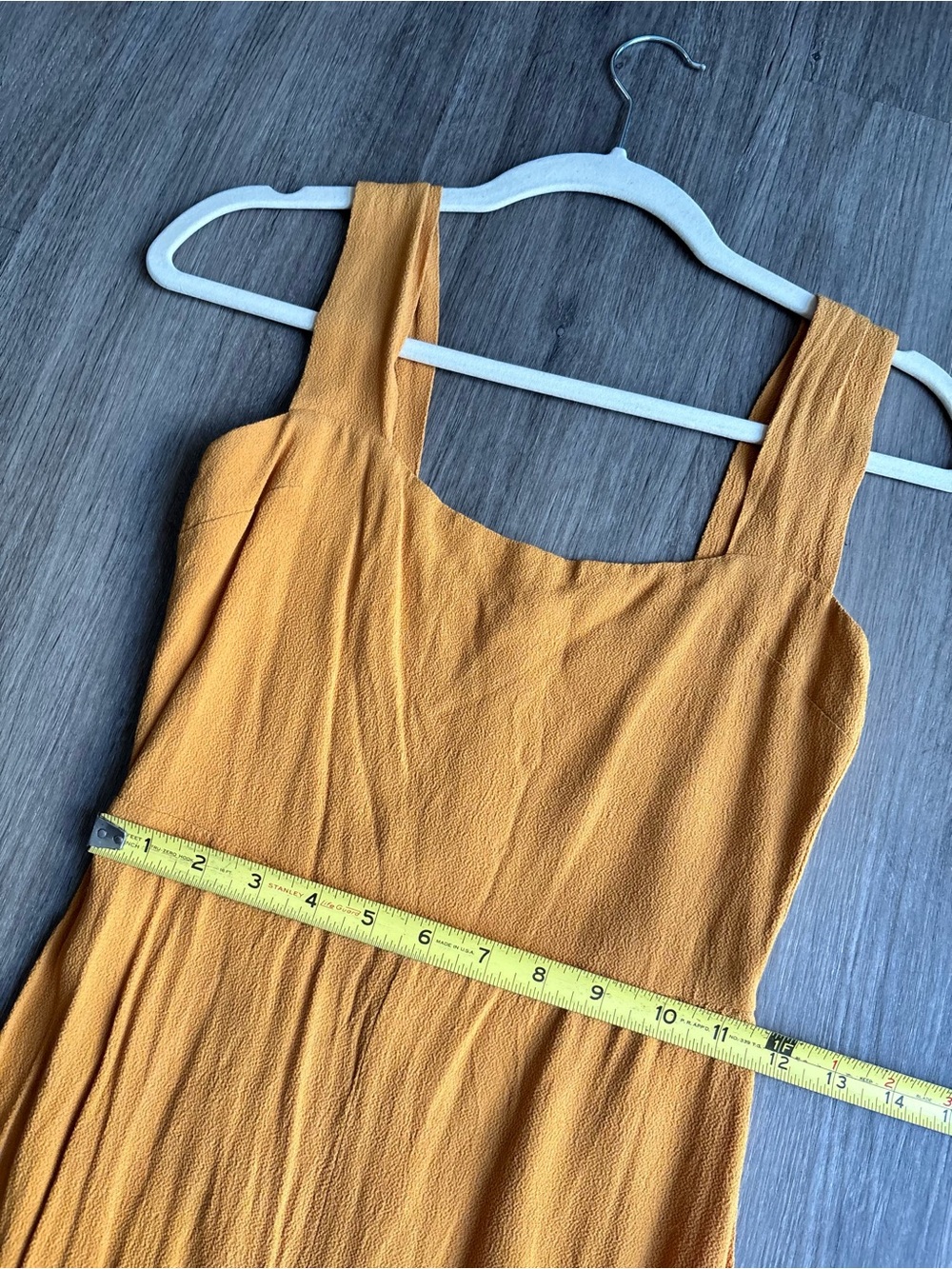 REFORMATION Graciella split front crepe midi dress 2P - Picture 7 of 9